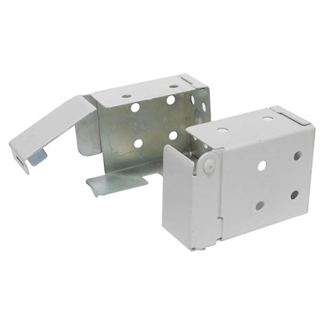 Low Profile Horizontal Mounting Bracket Set (White)